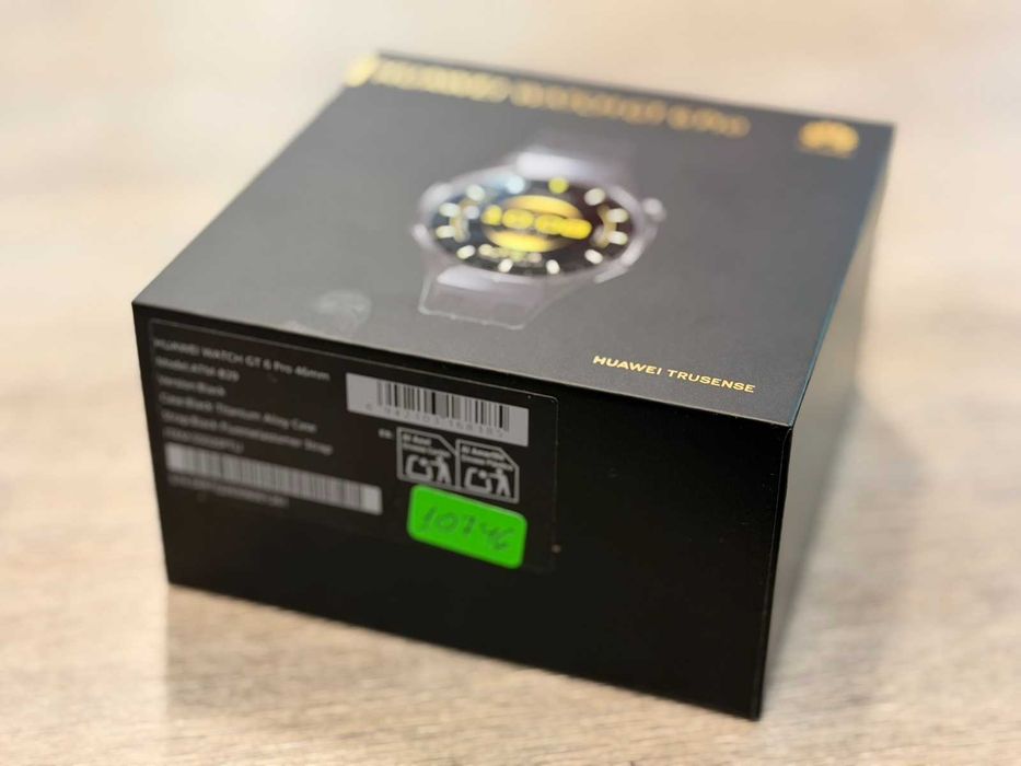 HUAWEI WATCH GT 6 Pro – 46mm Black Titanium