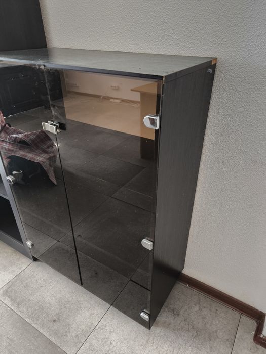 Богатый Чёрный угловой стол руководителя