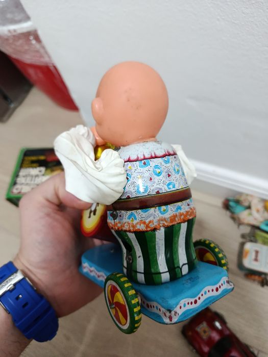 Jucării vechi tabla la cutie