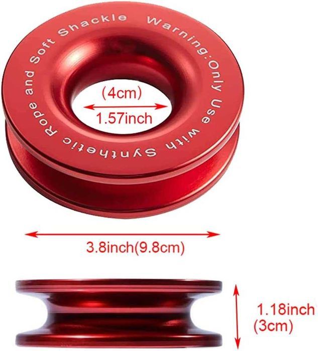 Inel scripete 5T de multiplicare forta pentru sufa sintetica troliu