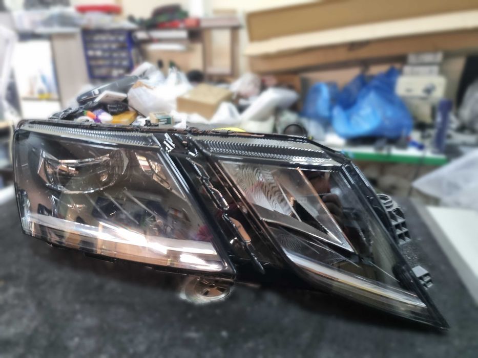 Десен фар Skoda Octavia 3 Facelift LED desen far шкода октавия 3 фейс