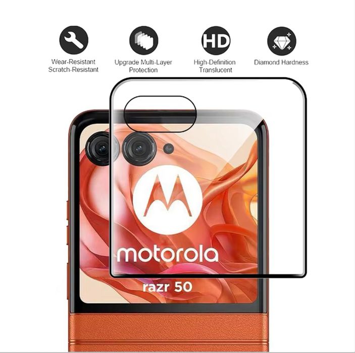 Прозрачни силиконови кейсове, калъфи за Motorola razr 50, 60 50, ultra