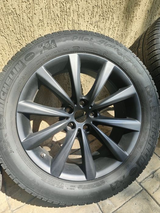 Jante BMW + anvelope 245 50 18  Pilot Alpin 2021
