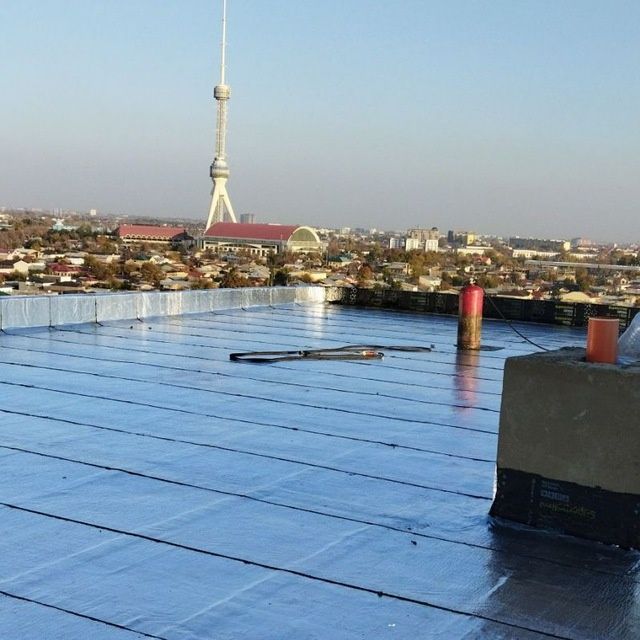 Gidro Izolyatsiya ishlarini qilamiz Криши  Гидроизоляции  Том Юо