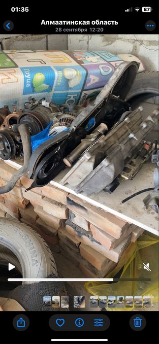 Дивигатель тойота виндом 2.5 об