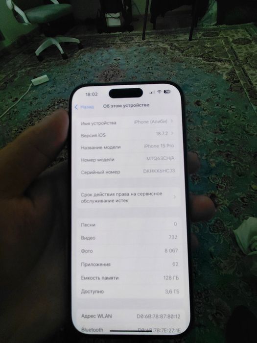 Iphone 15pro 128GB