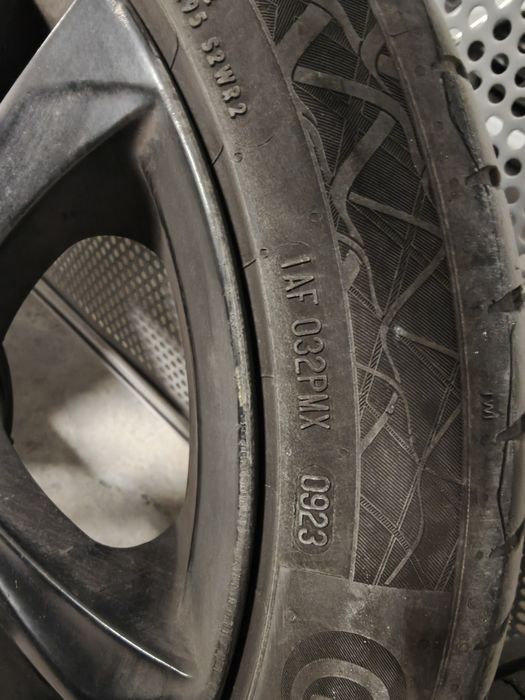 Vand jante 17 BMW si cauciucuri Continental Premium Contact 7