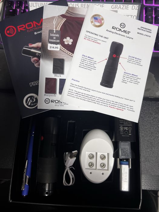 Romet ларингофон