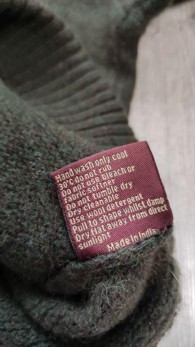 Harkila Мъжки ловен пуловер 100% Вълна