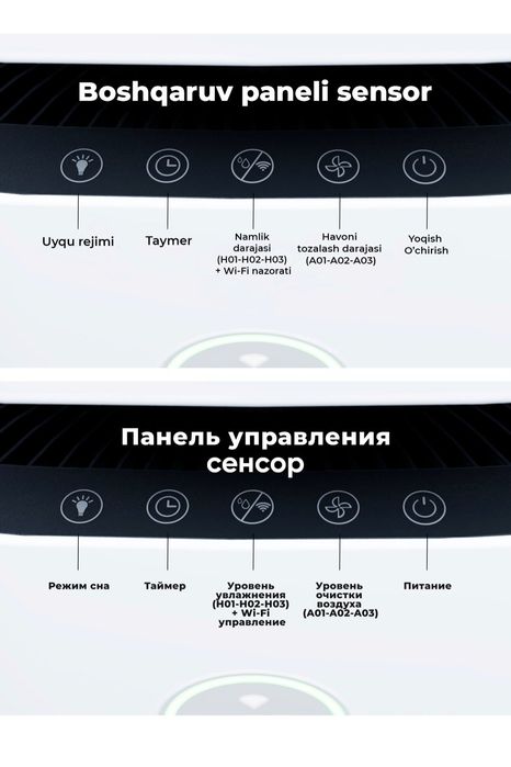 Очиститель и увлажнитель HOFMAN