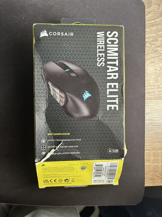 mouse Mouse gaming Corsair Scimitar Elite wireless/bluetooth, acumulator, 26000 DPI, RGB