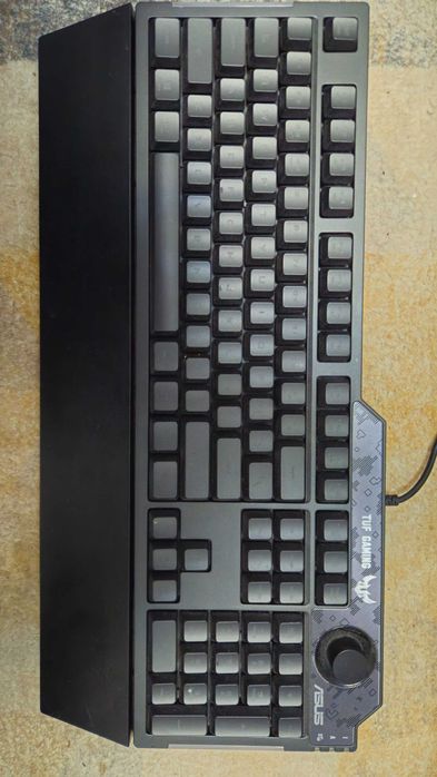 Tastatura Gaming ASUS TUF Gaming K1 RGB, USB, negru