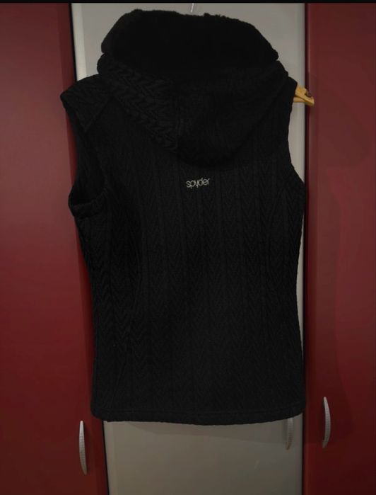 184 Vesta dama crosetata cu gluga blandita Spyder