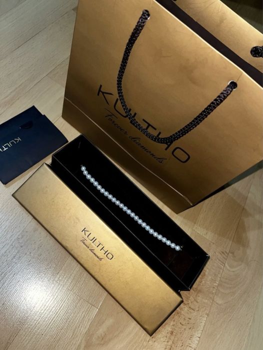 Bratara 26 perle de cultura Kultho, garantie inclusa