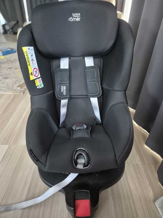 Scaun auto Britax Romer DUALFIX Cosmos Black ISOFIX i-Size 40-105 cm