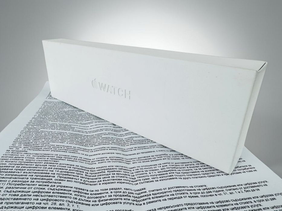 Apple Watch 11 GPS 2025 46mm Space Grey НЕРАЗПЕЧАТАН! 3г. Гаранция!