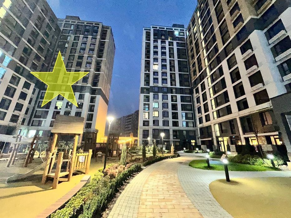 ЖК Botanika Saroyi 2-комн 58м2‼️ Ботанический сад, Ялангач Whitebox