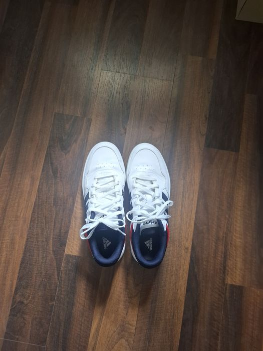 Sneakers Hoops 3.0 Low Classic Vintage Shoes Alb