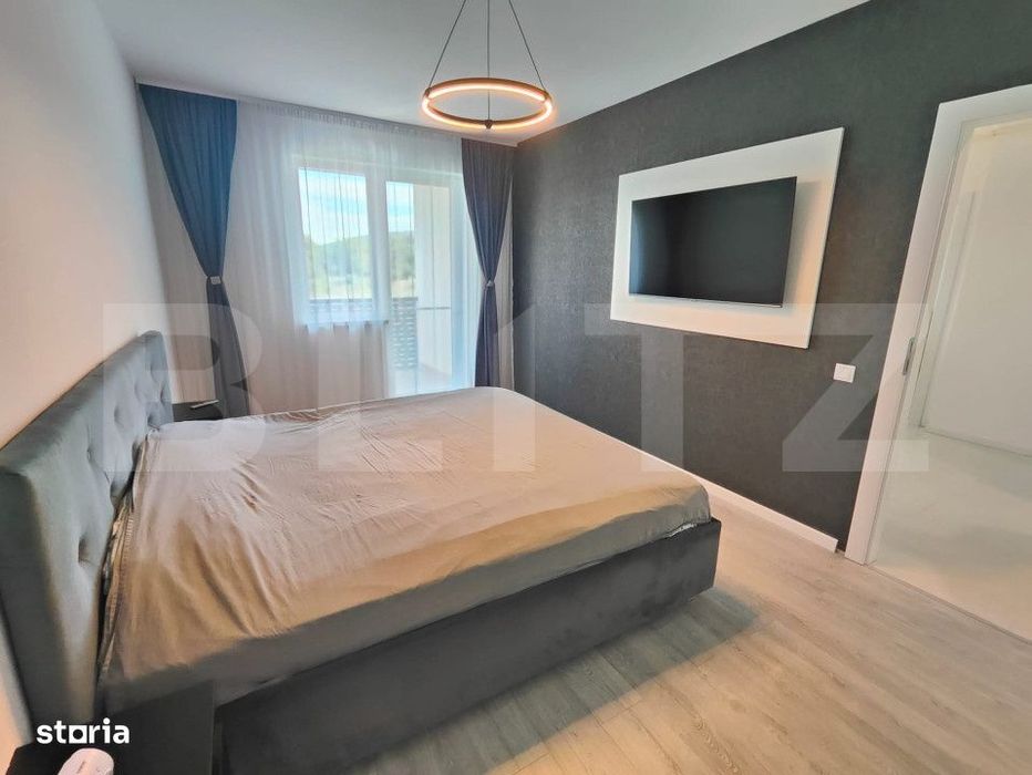 Apartament 3 camere, 64mp, etaj 1, la cheie, parcare, zona Vivo