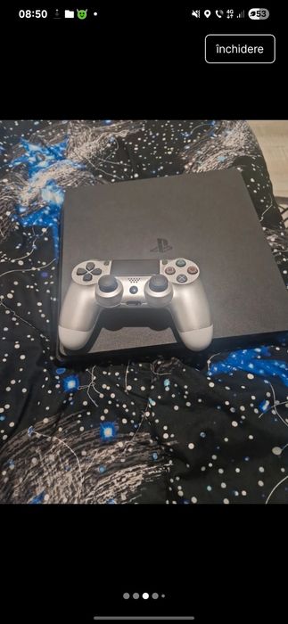 Ps 4, cu 2 manete și 3 jocuri
