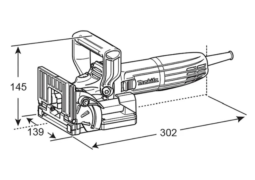 Makita PJ700 Ламельный фрезор