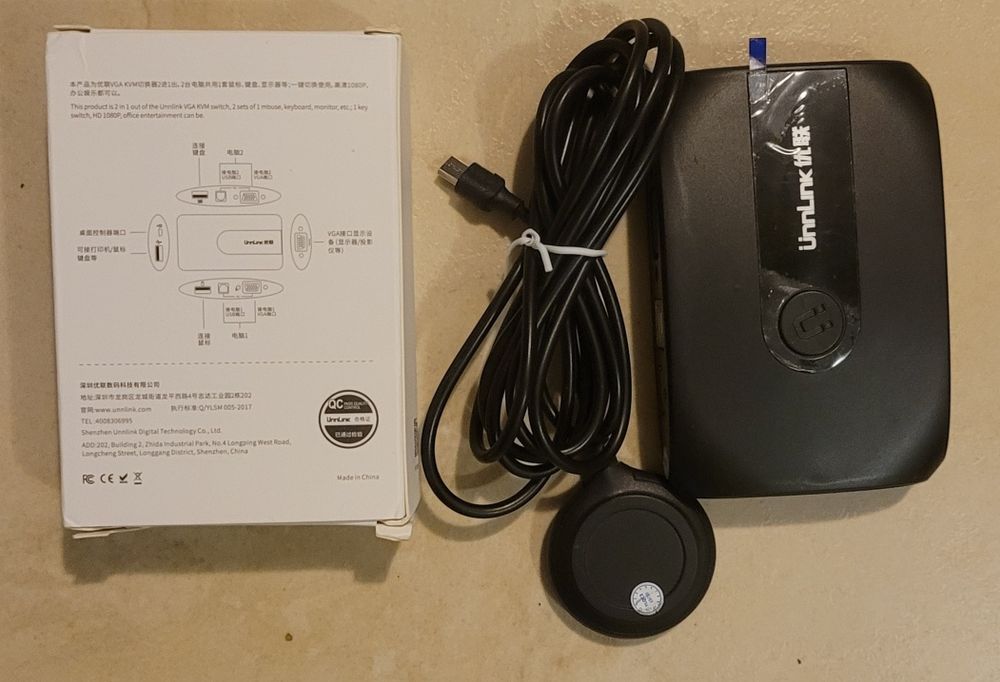 Switch KVM VGA 2 canale