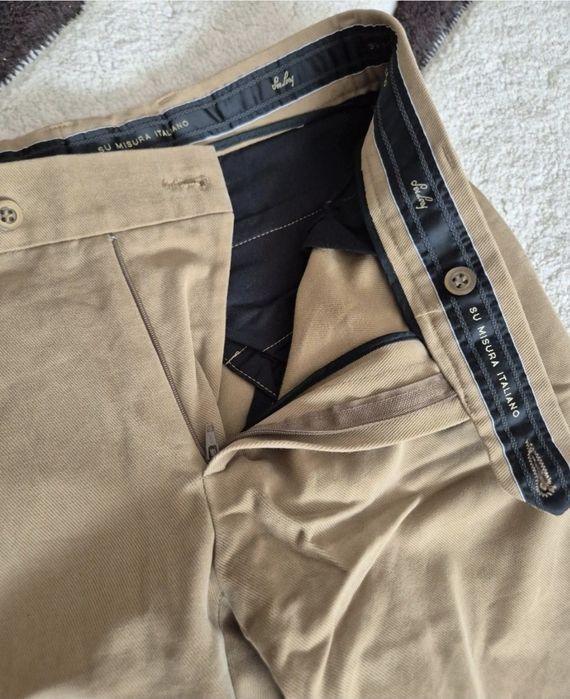 Pantaloni de lux Su Misura Italiano, Office, Bărbați - 46 (XS)