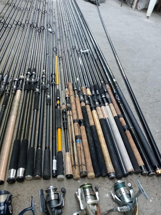 Lansete Shimano Sonik Daiwa Shakespeare crap feeder Anglia