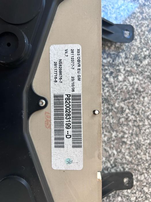 Табло километраж Opel Vivaro/Renault Trafic/