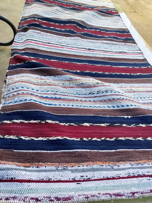 Ръчно тъкани черги.