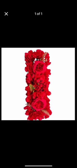 Червени рози пана 9броя