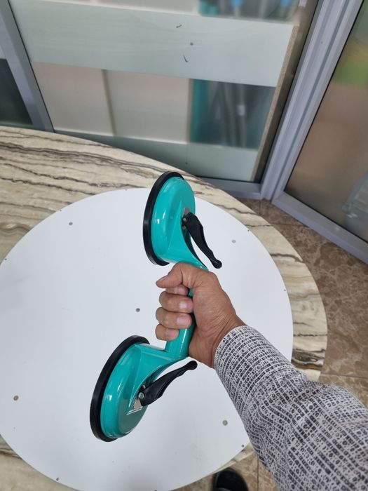 стеклодомкрат новый двойной алюминиевый 120мм mpro инструмент присоска