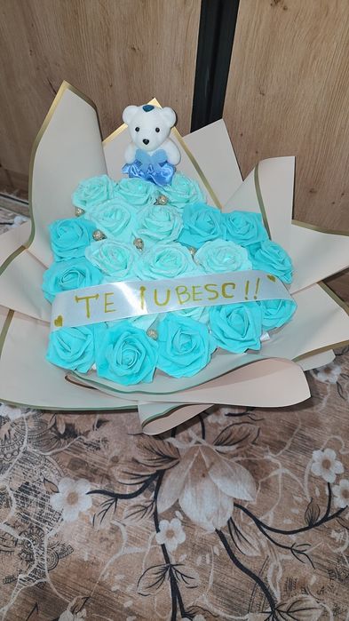 Buchet trandafiri personalizate