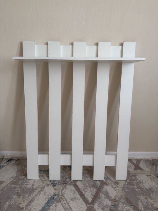 Вешалка настенная белый