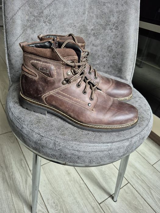 Pantofi/ghete piele Gallus marime 42