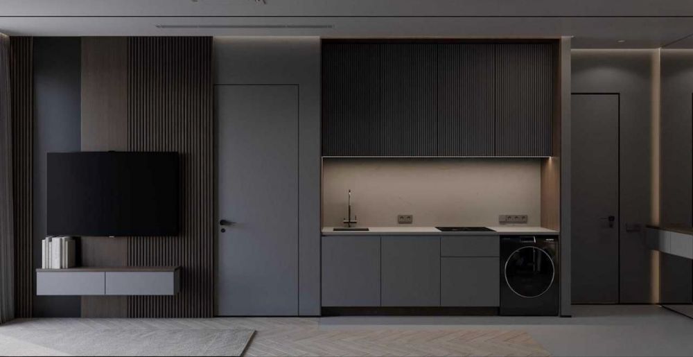 ЖК Parkwod, Mirabad Avenue , Гаспетальный продаётся 2-х ком коробка