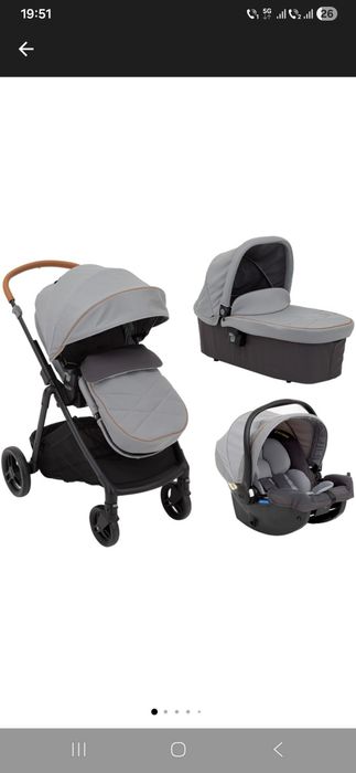 Cărucior Graco Near2Me Steeple Grey 3 in 1