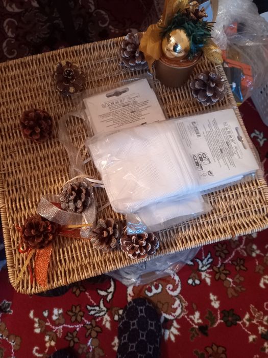 Kir yuvishda kiyim solob ishlatiladigan setka. Carifour firmaniki.