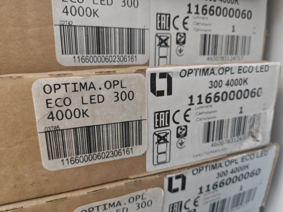 LED панель 60х30 см 18 Вт