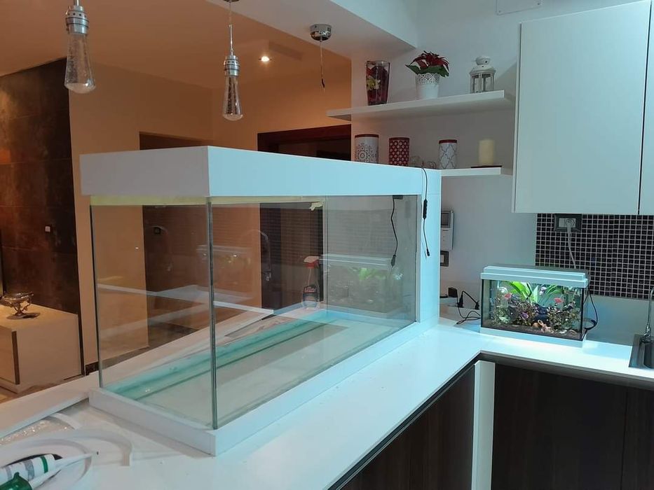 Аквариум склеим разных размеров