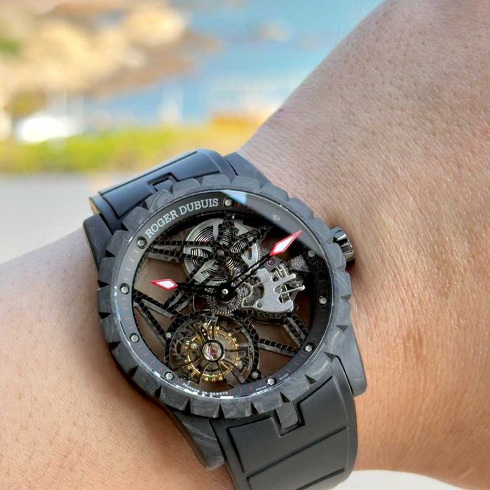 roger dubuis excalibur истински турбийон blk