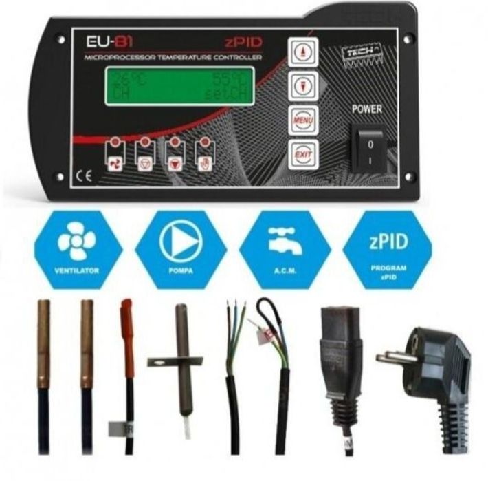 Kit / set senzori temperatura controler EU-81zPID pt. cazan incălzire
