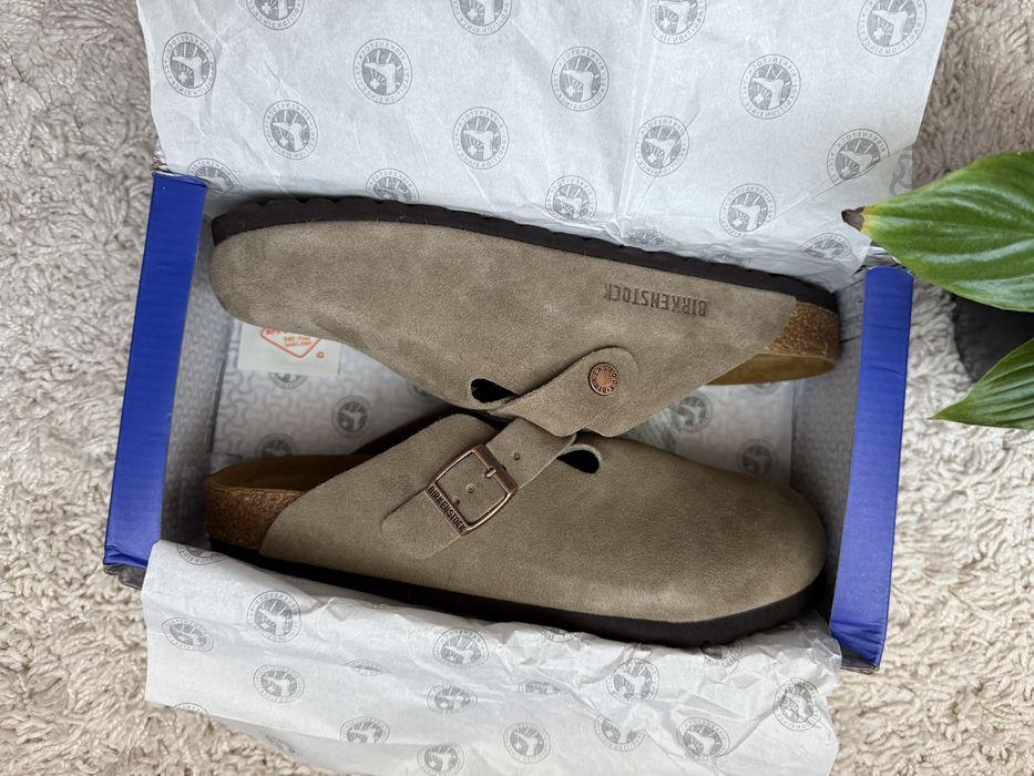 Birkenstock Boston Taupe 42