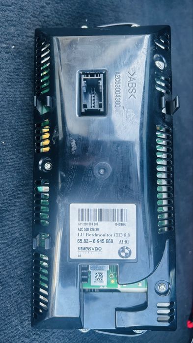 Display player BMW e60/61  CCC perferct functional