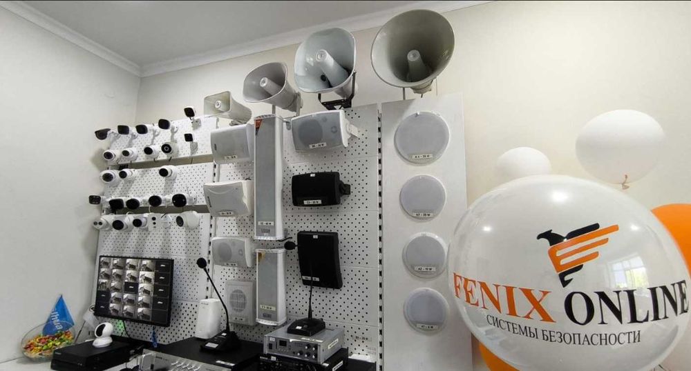 Микрофон, Усилитель, Настенные и Потолочные Колонки для Фоновой Музыки