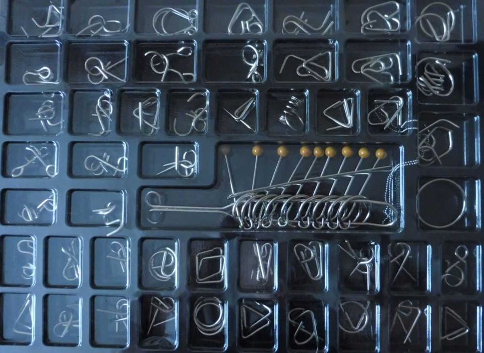 Комплекти от 10,  24 или 50 броя 3D метални пъзели – изглежда лесно, но опитай ?!