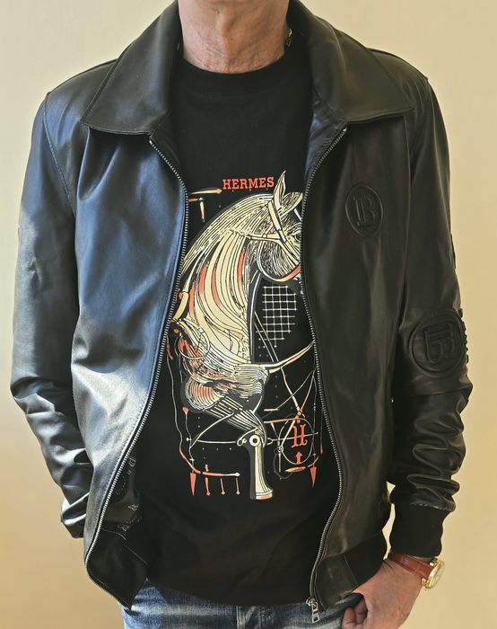 BALMAIN-Мъжко Кожено Яке.