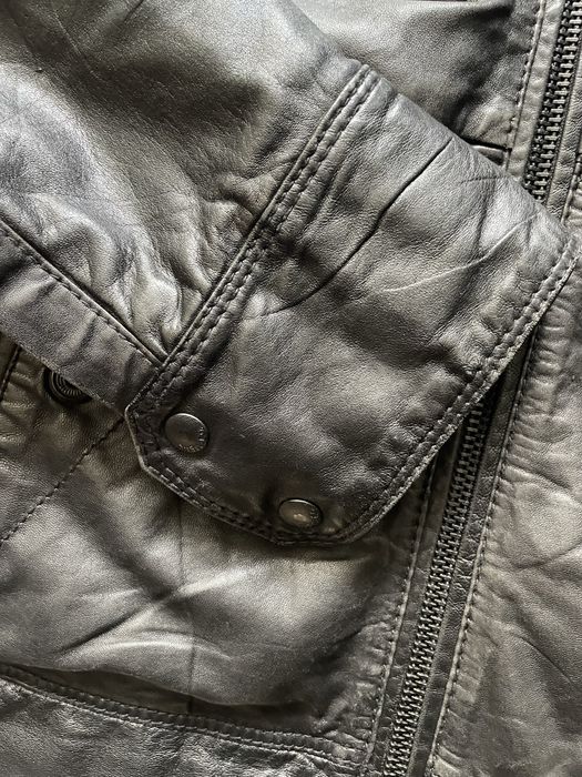 DIESEL / мъжко кожено(естествена) яке M/L