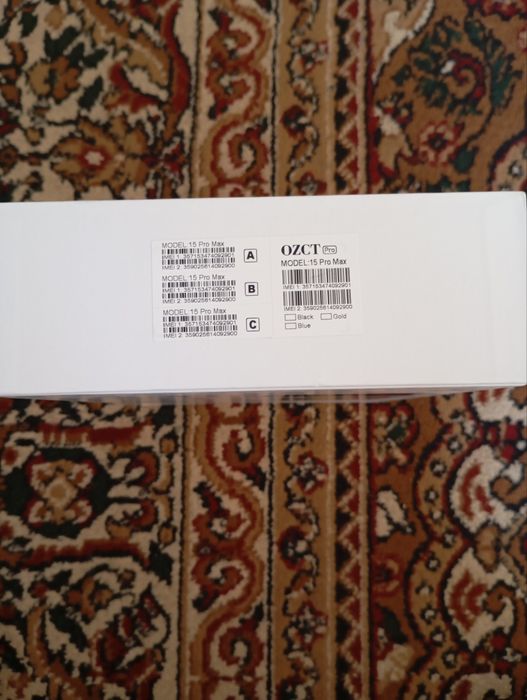 OZCT 15 PRO MAX kafolati bilan