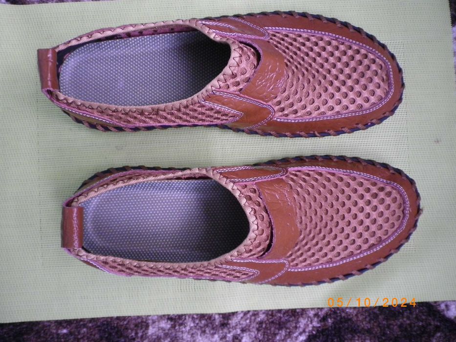 МЪЖКИ ПЛЕТЕНИ ОБУВКИ N45.  Пролет -Лято -  Есен